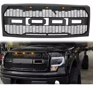 F-150 Front Bumper Upper Grille With Led Lamp