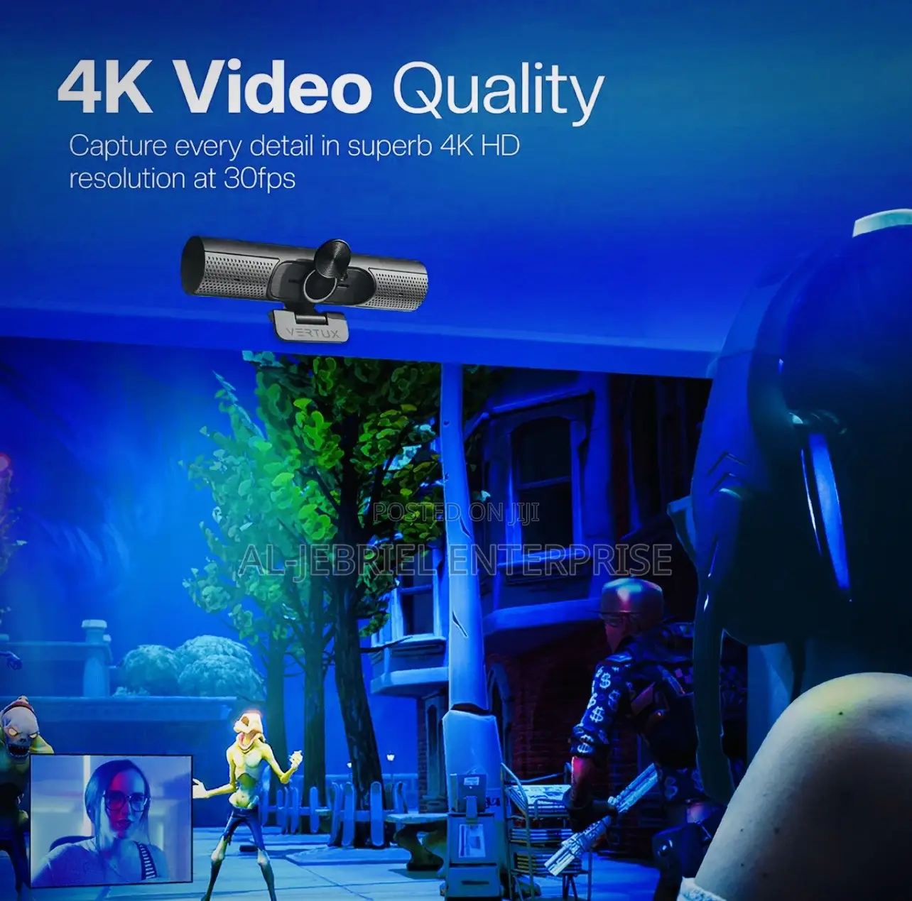 Vertux Gaming Webcam