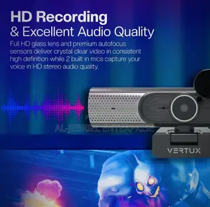 Vertux Gaming Webcam