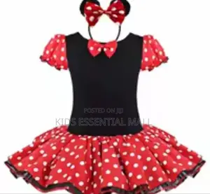 Poka Dot Red Ballet Dress for Children