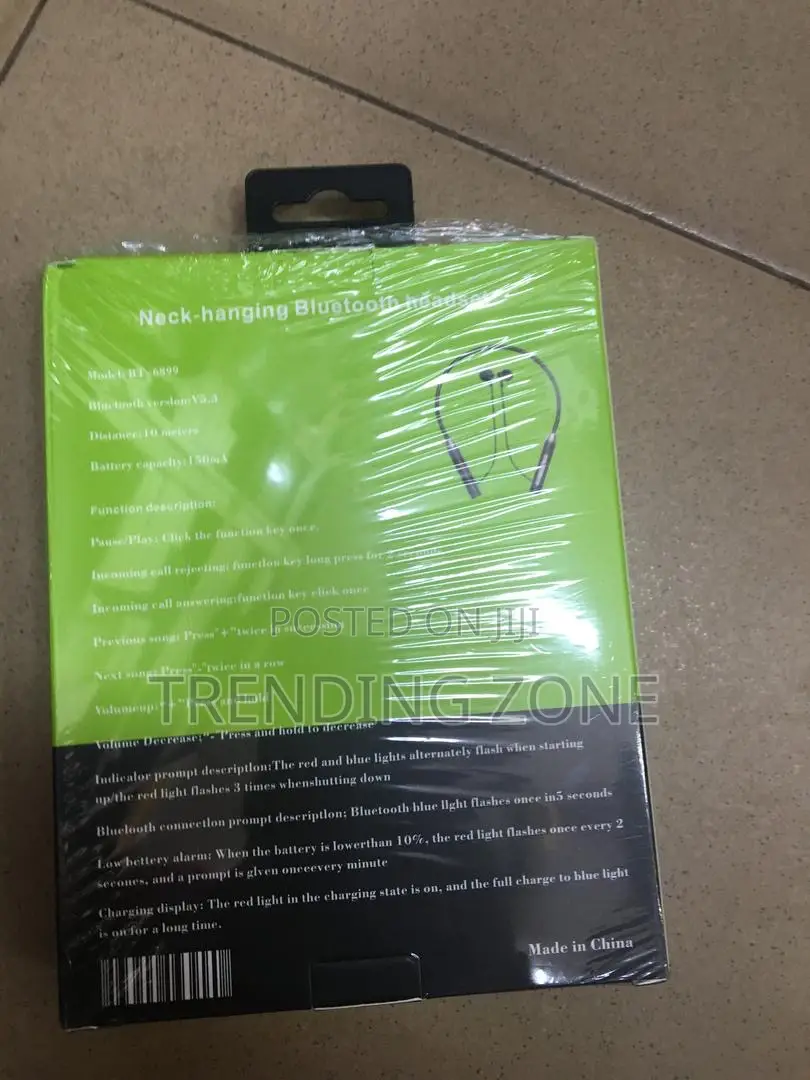 Bt-6899 Oriamo Wireless Earphone