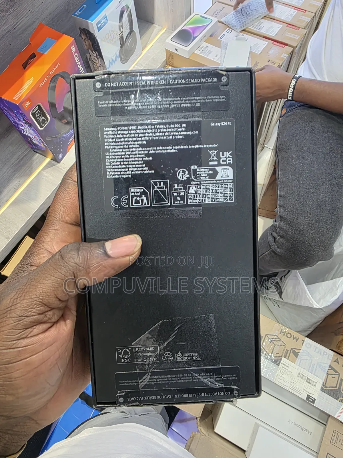New Samsung Galaxy S24 FE 256 GB Black