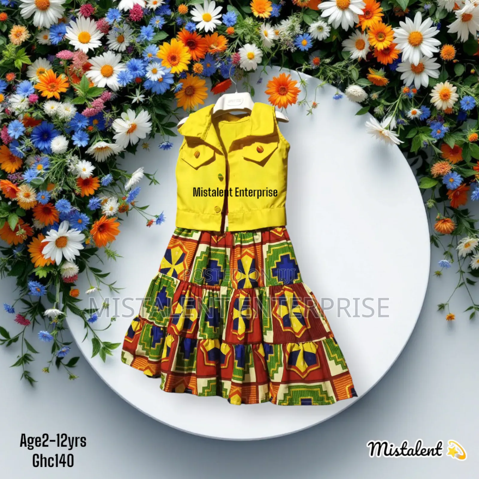 Mistalent African Wear for Kids Birthday Dress Kids Wear