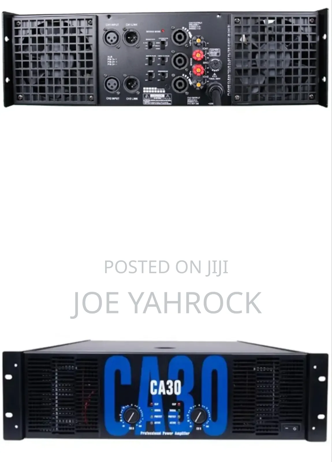 Ca30 Power Base Amplify Crest Audio