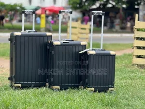 Aluminium Zipless 3 Set Trolling Travelling Luggage