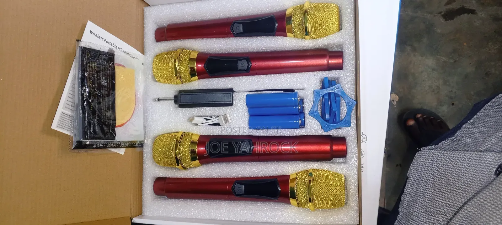Rechargeable Wireless Microphone