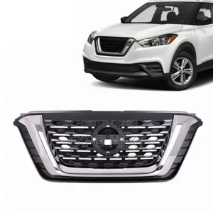 Chrome Front Bumper Upper Grille for Nissan Kicks 2017-2020