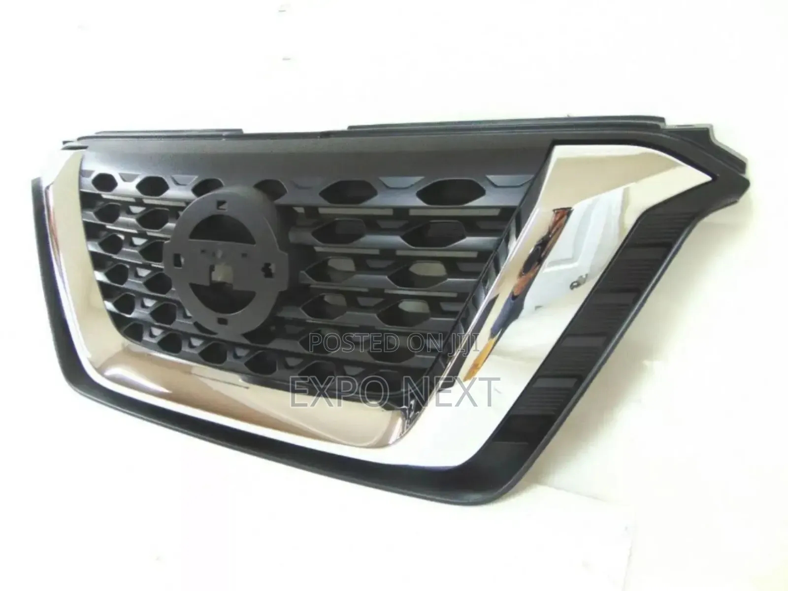 Chrome Front Bumper Upper Grille for Nissan Kicks 2017-2020