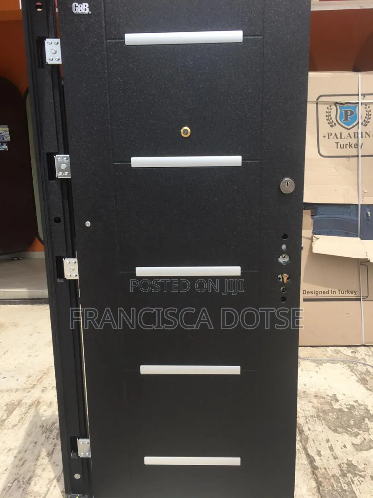 Single Security Door, Double Locks Door