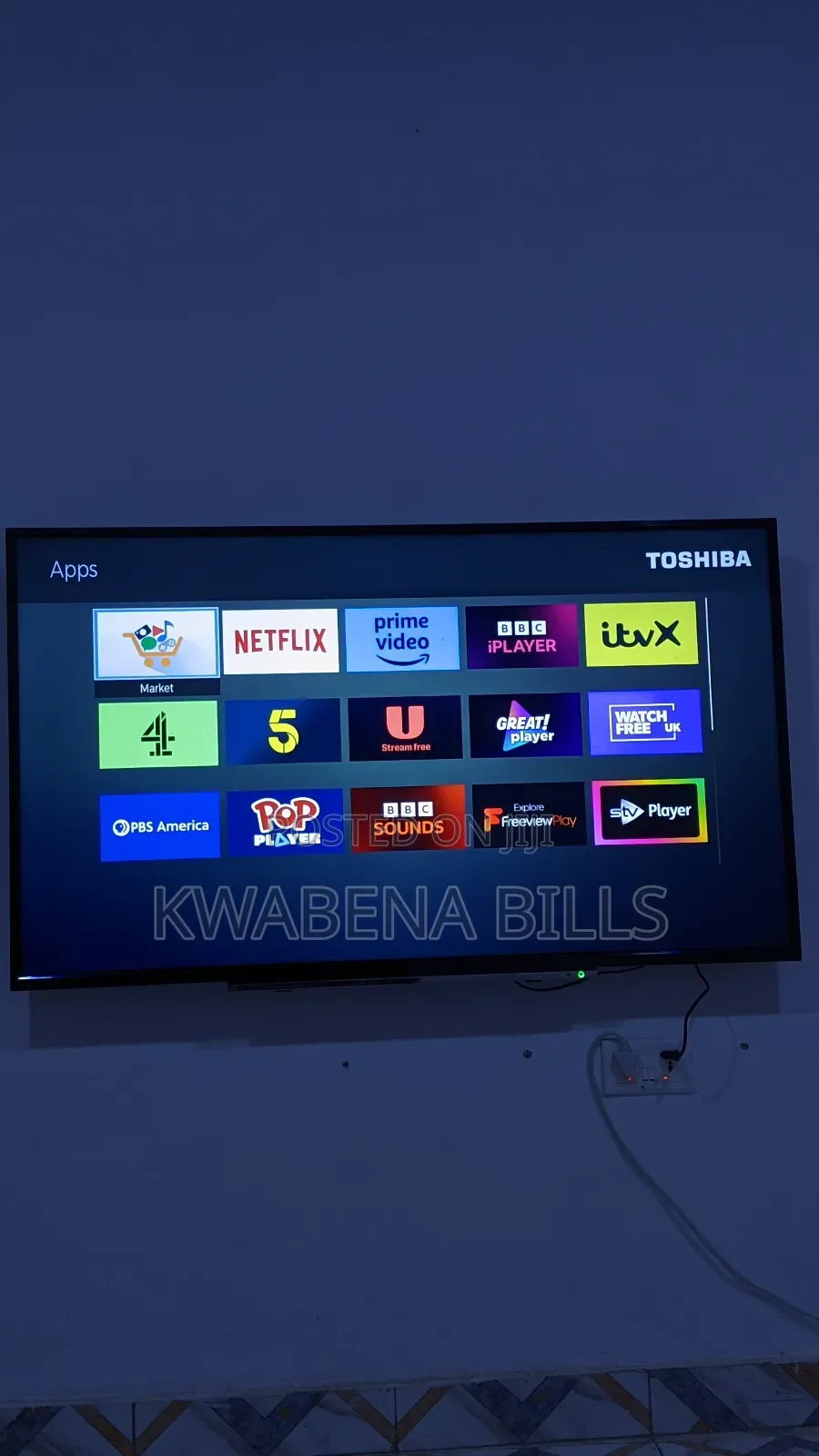 Toshiba 55" Smart Tv