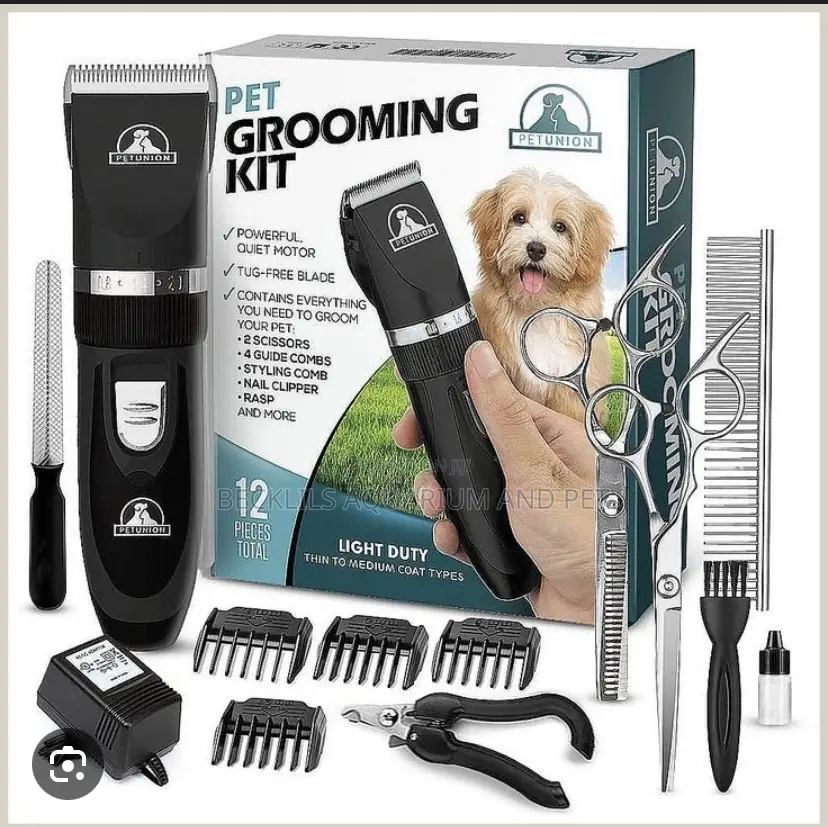 Electric Grooming Clippers Set for Dogs N Cat