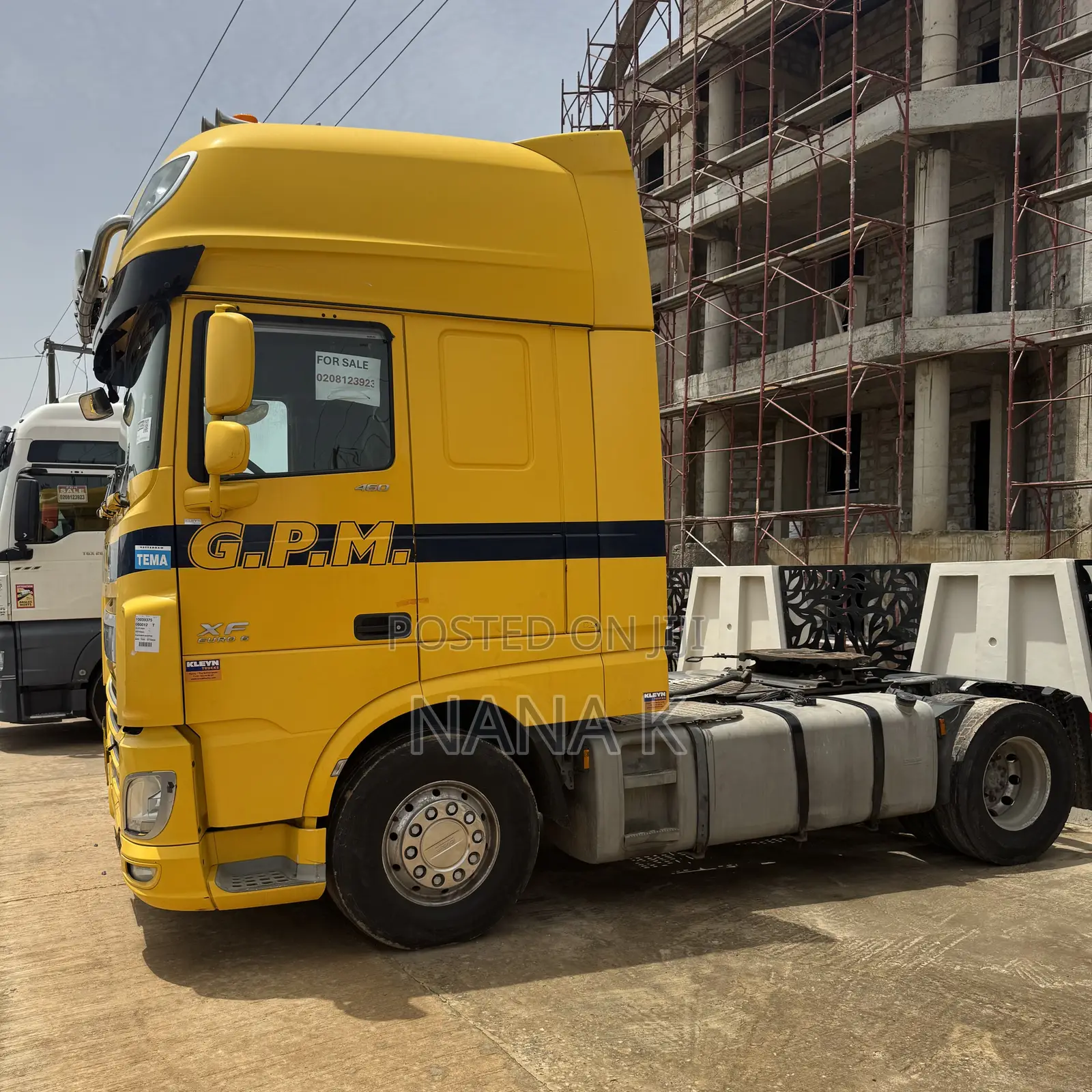 Daf 2015 Yellow