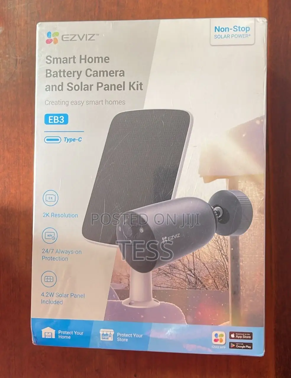 Ezviz Eb3 Solar Camera Resolution 2way Audio