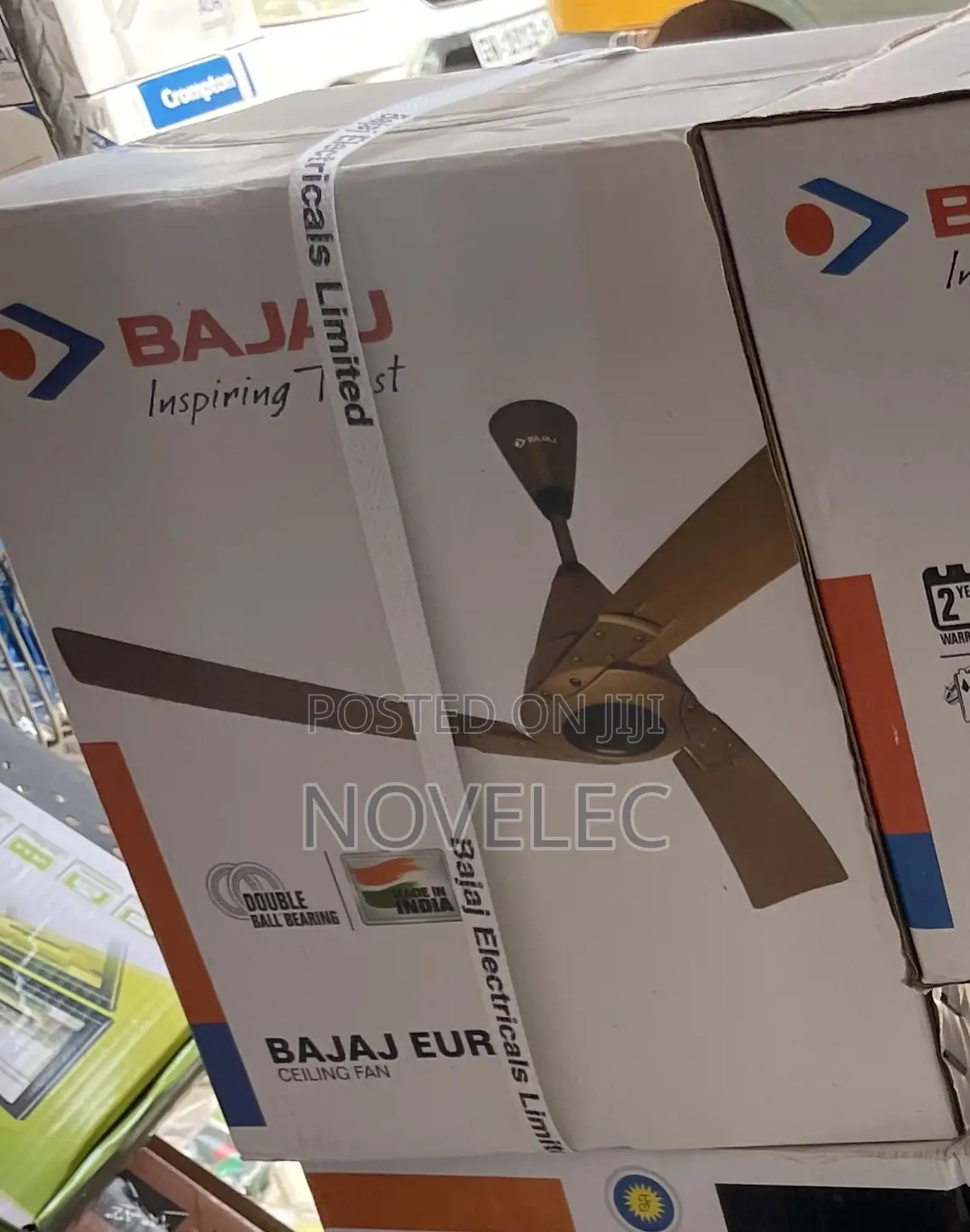 Bajaj Fan (Regal, Euro, Cruzair, Harrier, Maxima, Elegance)