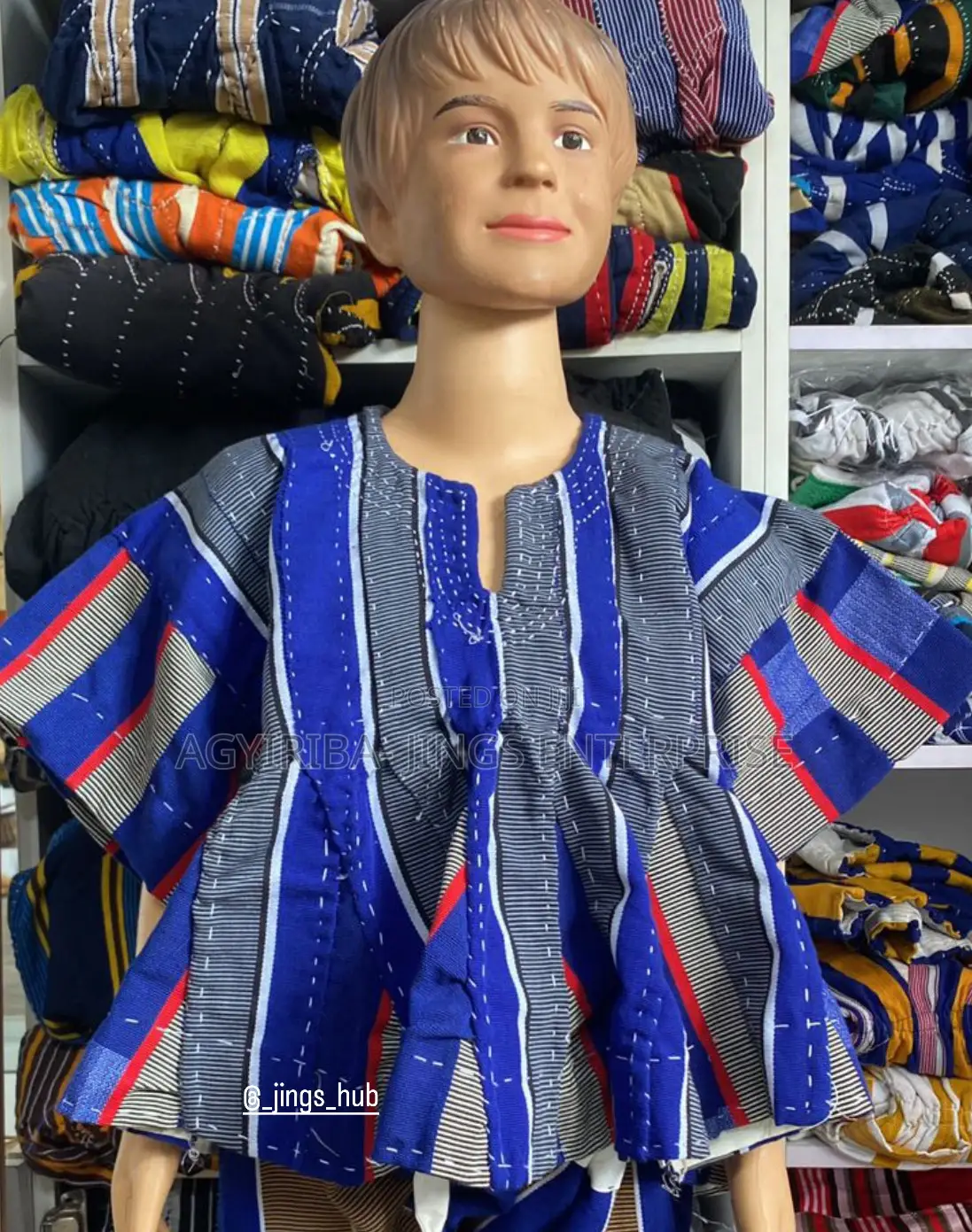 Kidss Male Smock