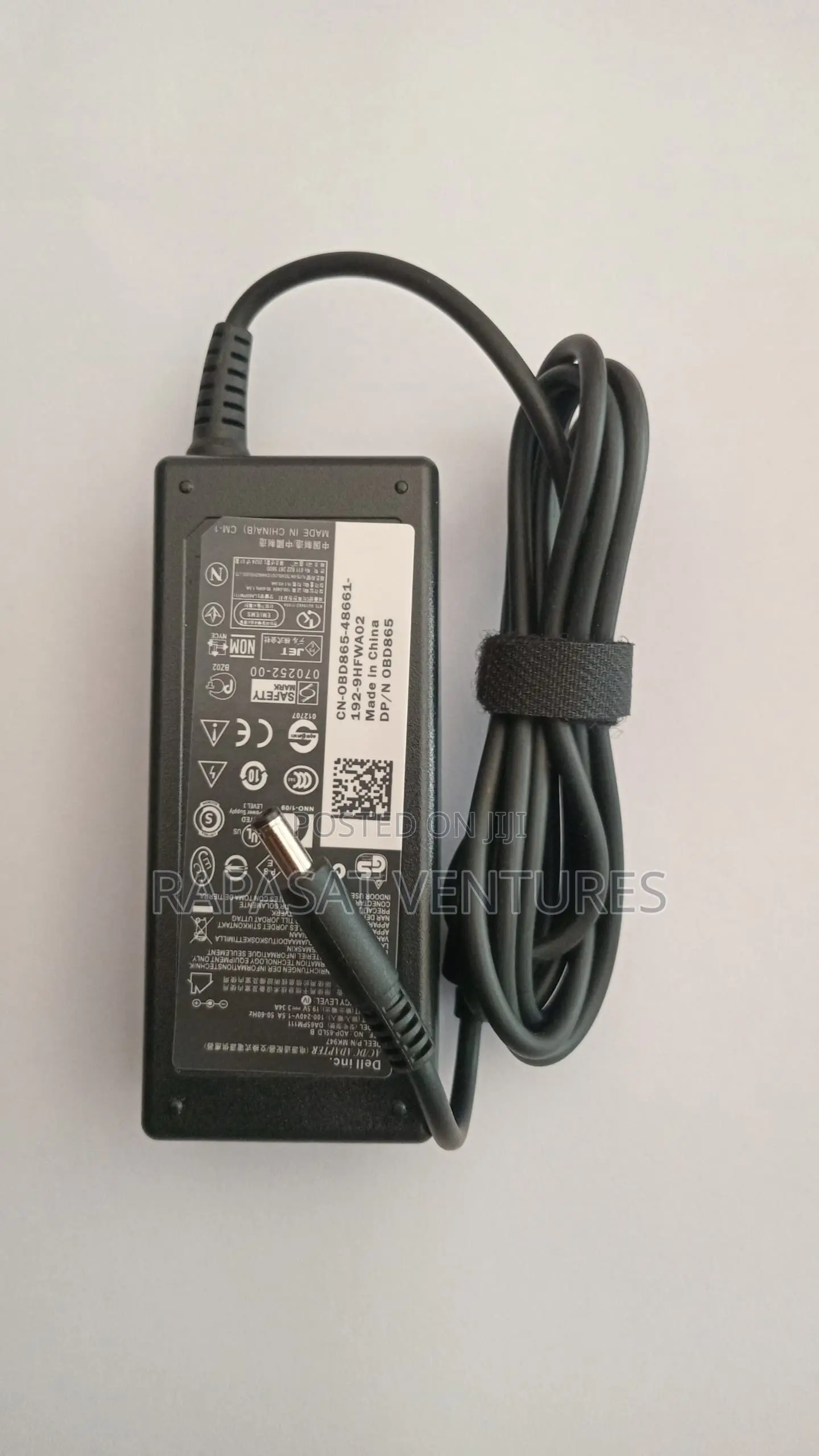 Dell 19.5v 3.34a Adapter Small Pin