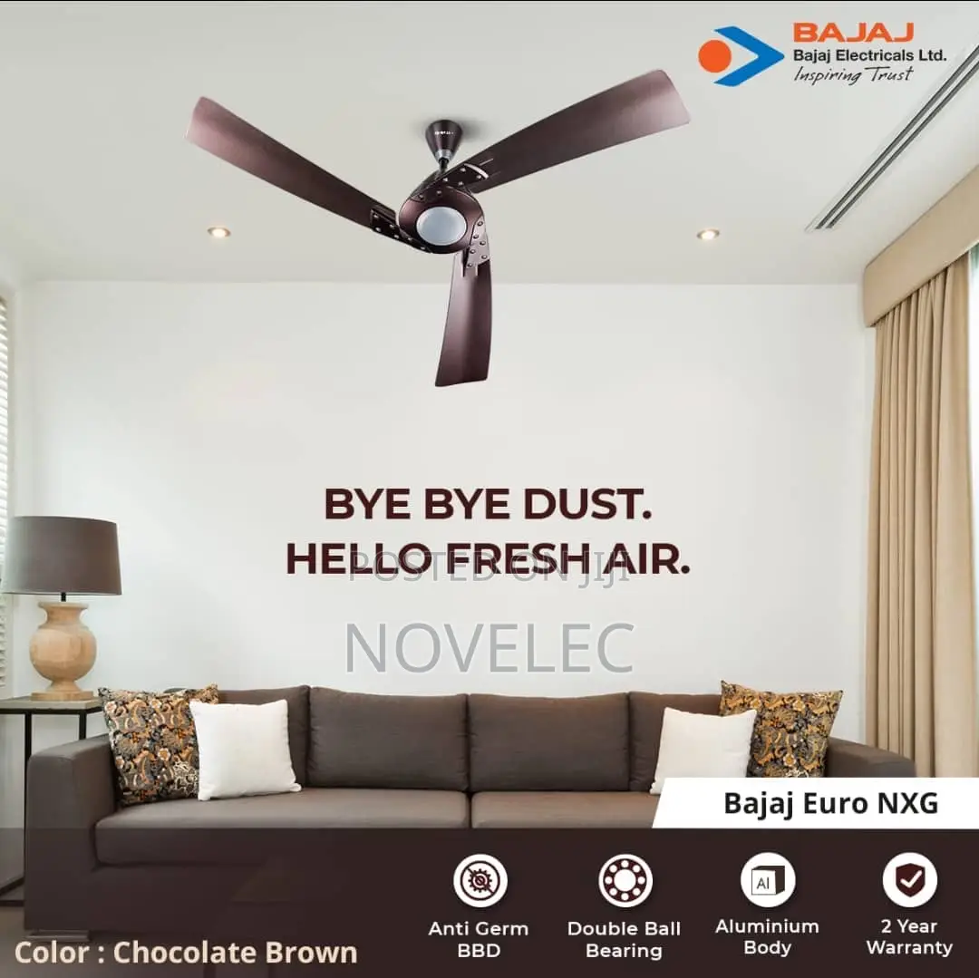 Bajaj Fan (Regal, Euro, Cruzair, Harrier, Maxima, Elegance)