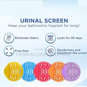 Urinal Deodorizer Mats for Hygiene 12 PCS/Pack