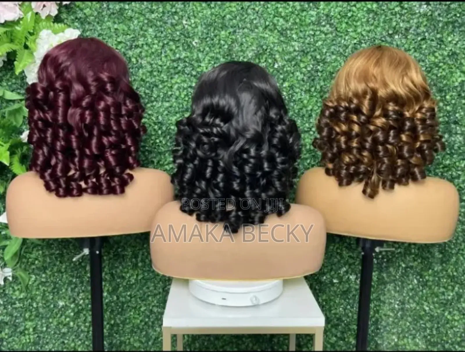 4x4 Closure Bouncy Hair Wig Cap