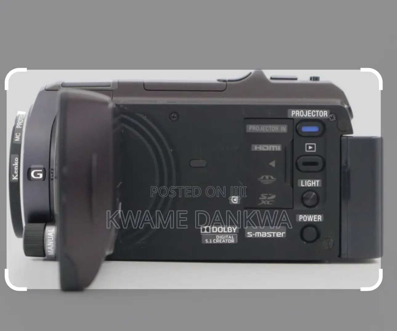 Sony HDR Pj630 Camcorder