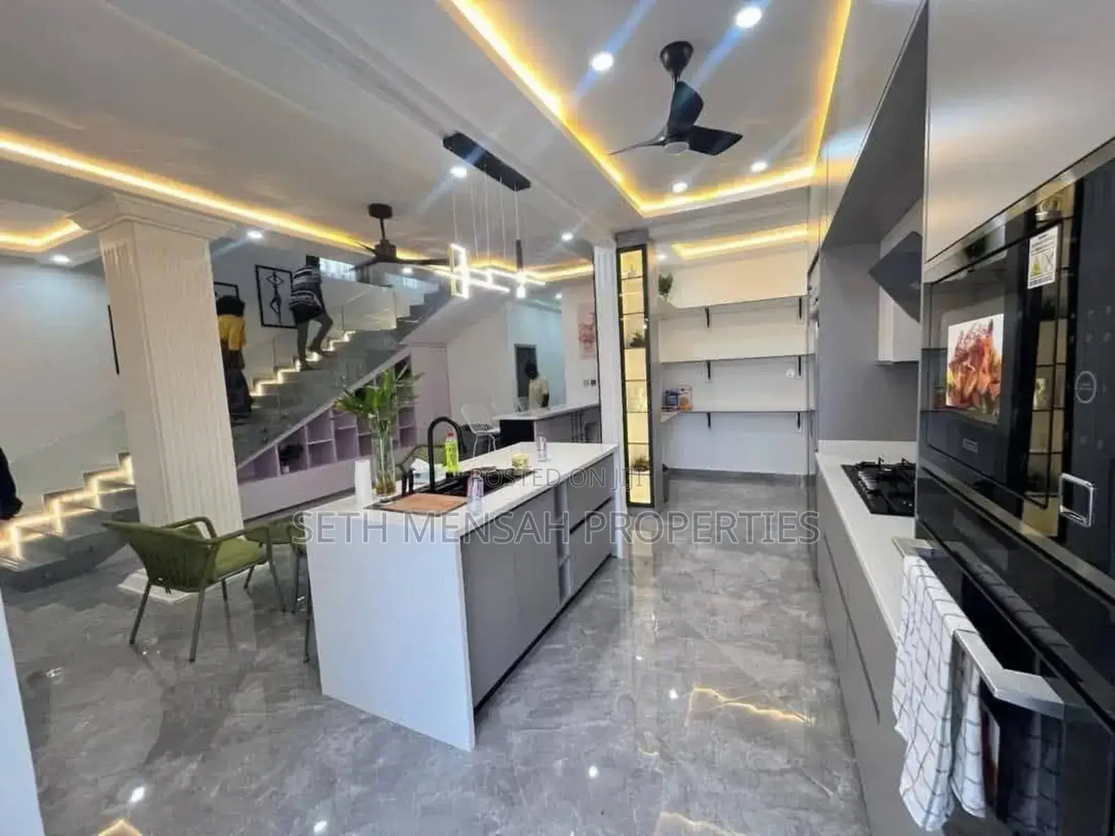 Furnished 4bdrm House in Adjiriganor for sale