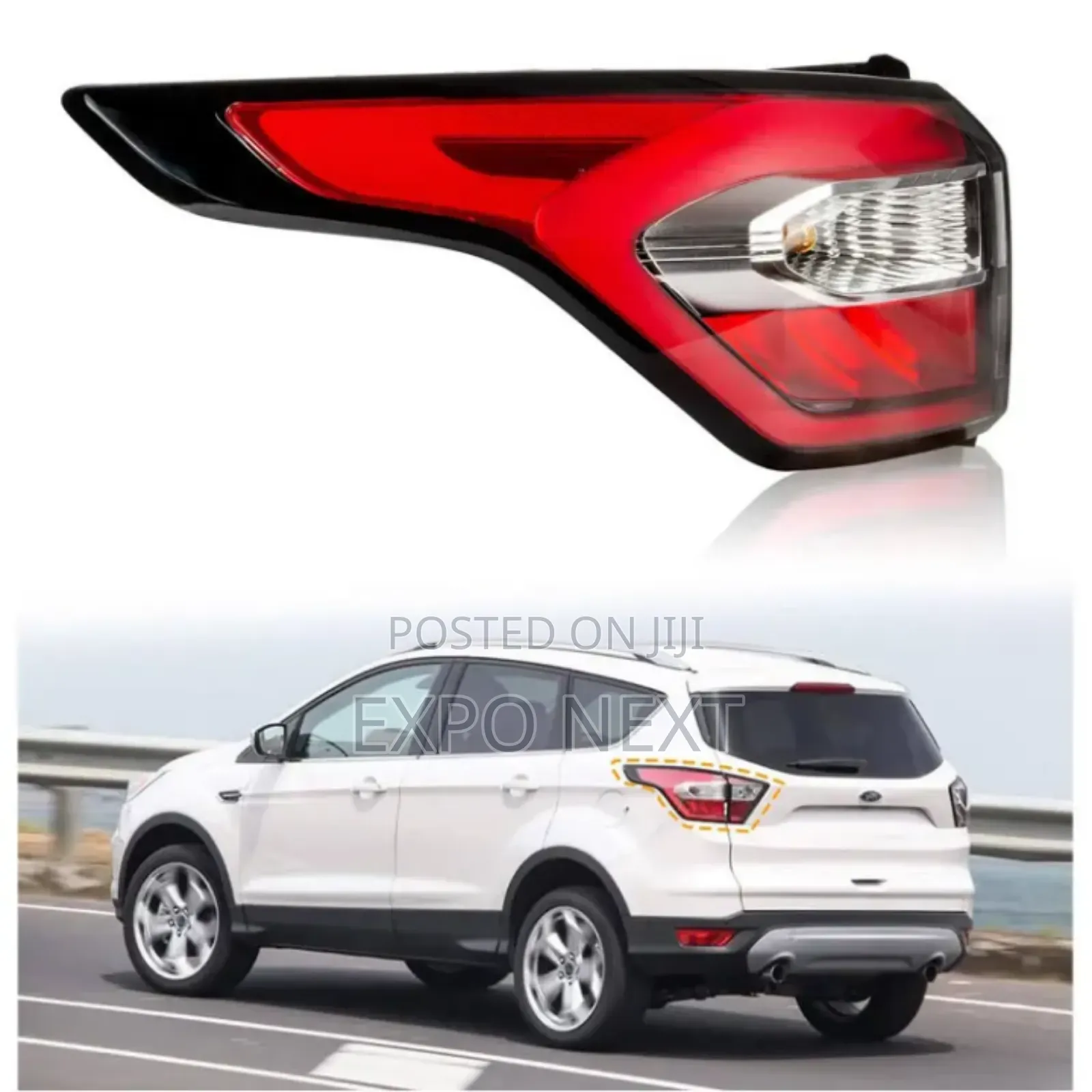 Taillight For Ford Escape 2017 - 2019 Usa Type