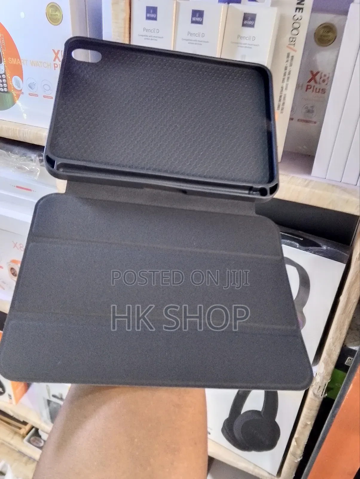 Apple iPad Mini 6 and Mini 7 Smart Case With Pencil Holder
