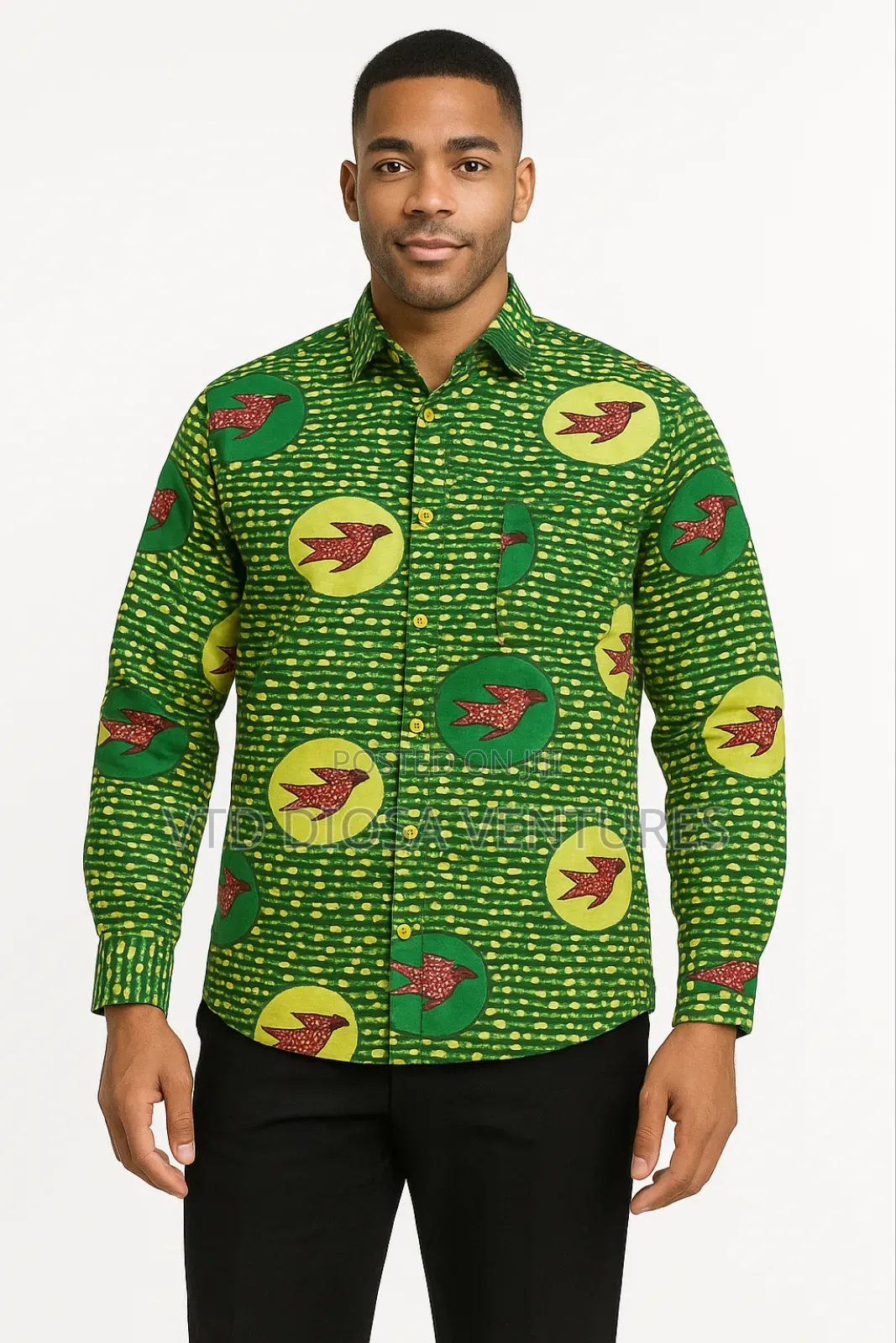 Stylish African Print Shirts for Men