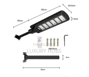 150w Solar Street Light With Mounting Rod