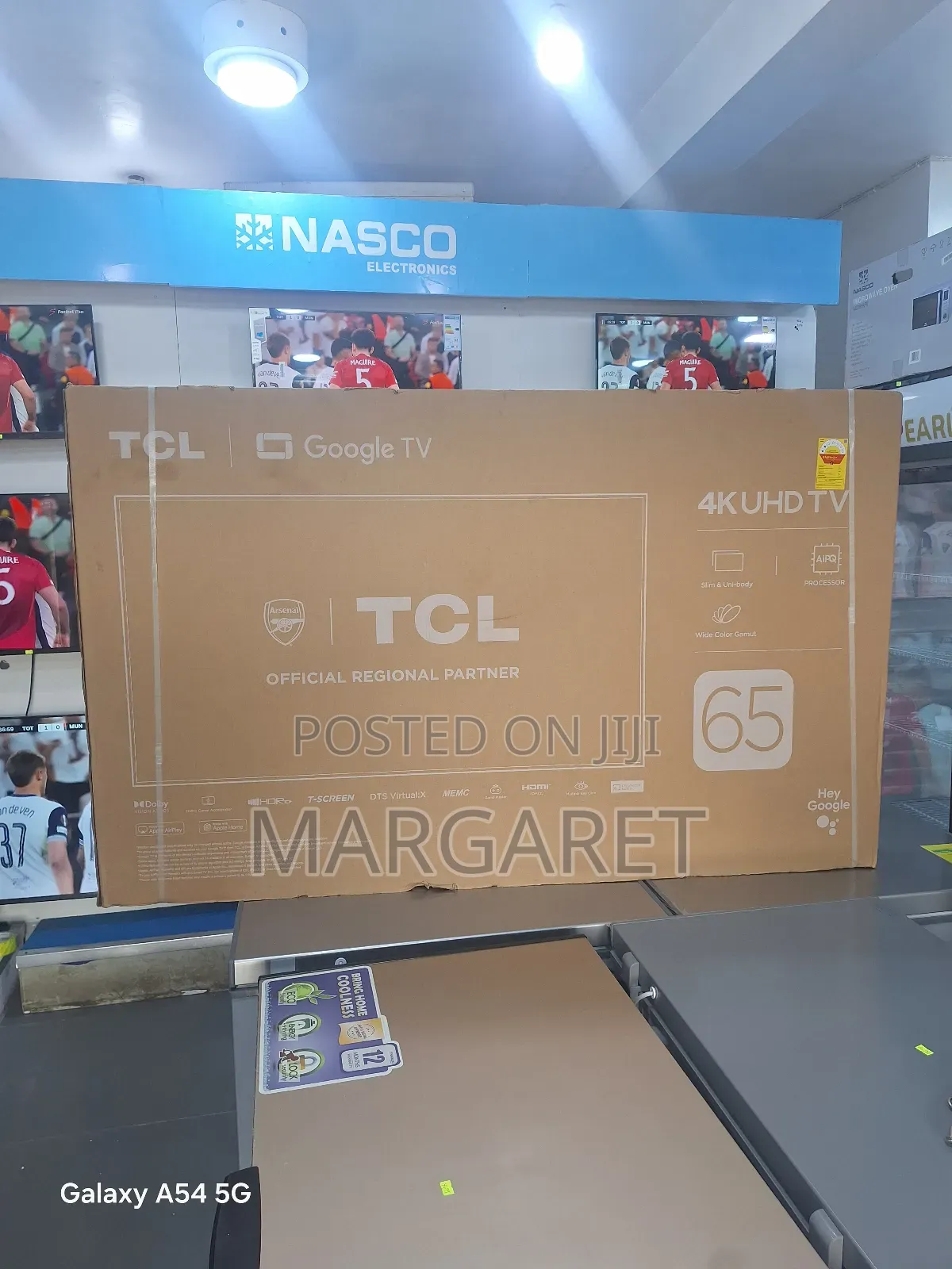 Eye Clear TCL 65 Inches Google Tv