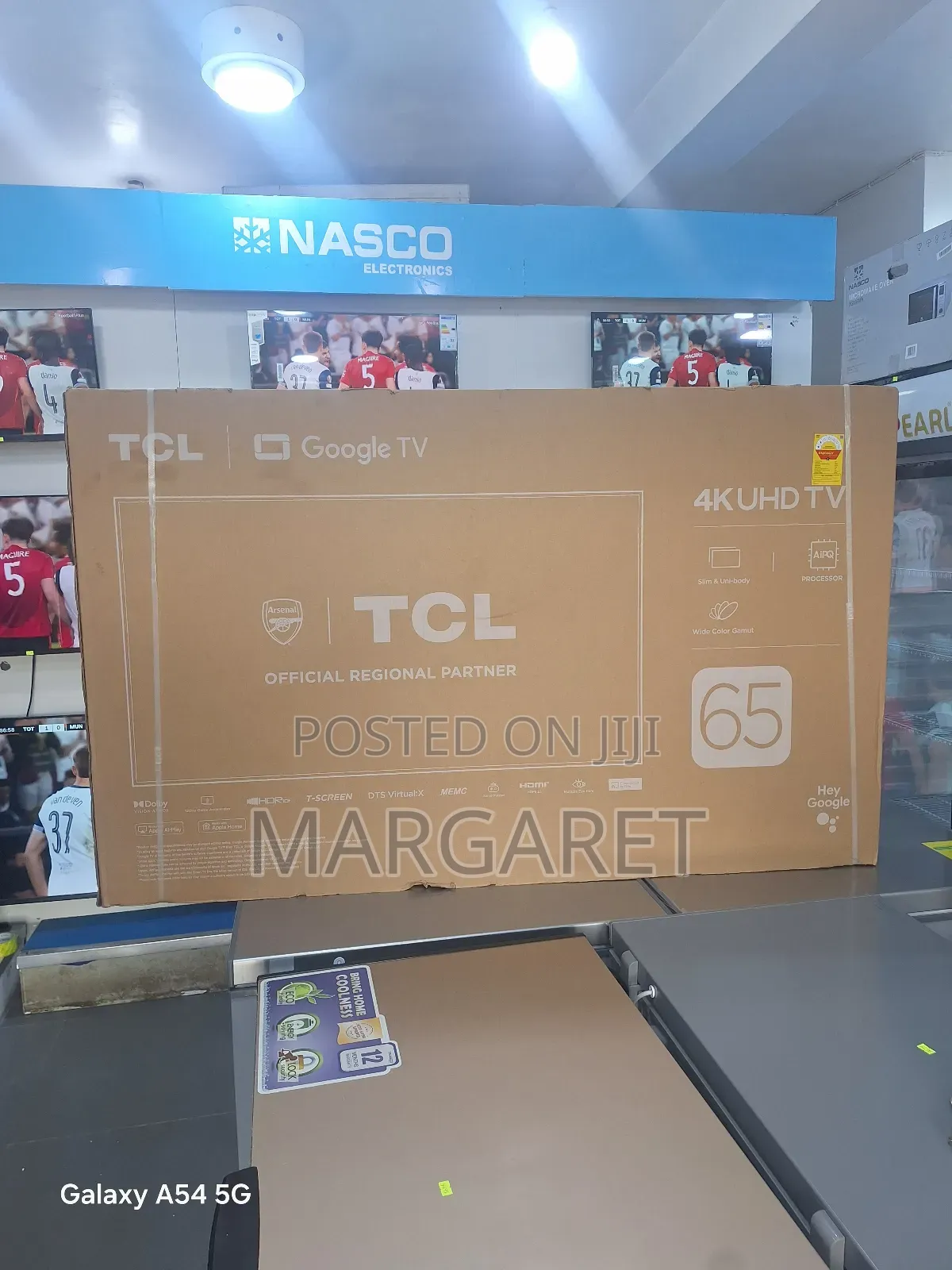 Eye Clear TCL 65 Inches Google Tv