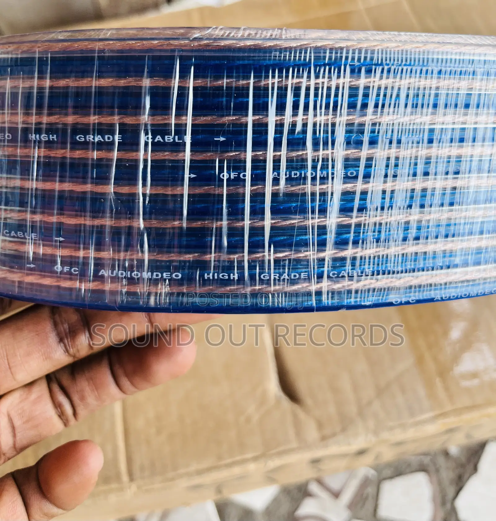 100m Quality Flexible 2in1 Speaker Cable