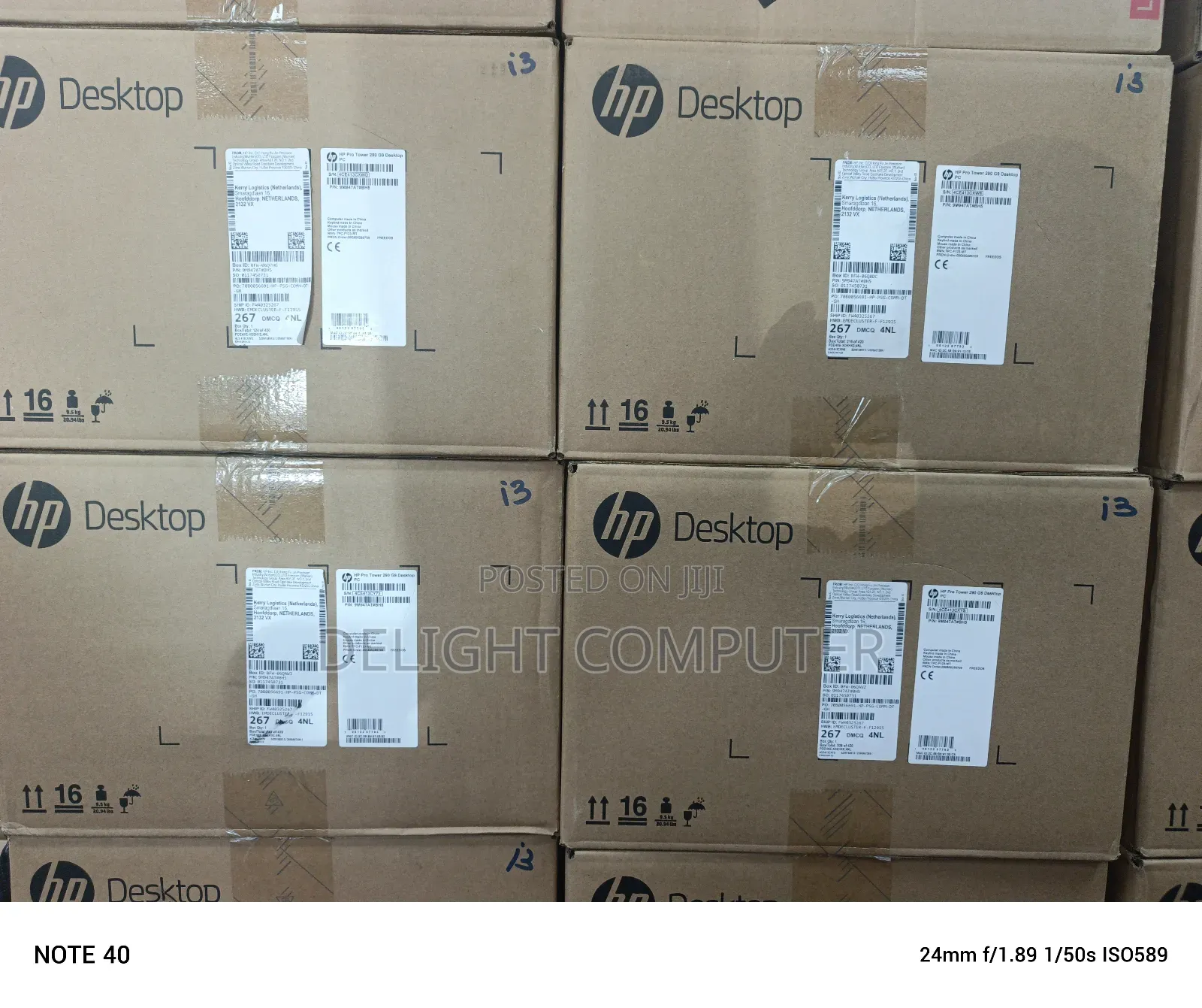 New Desktop Computer HP 290 G9 8GB Intel Core i3 SSD 512GB