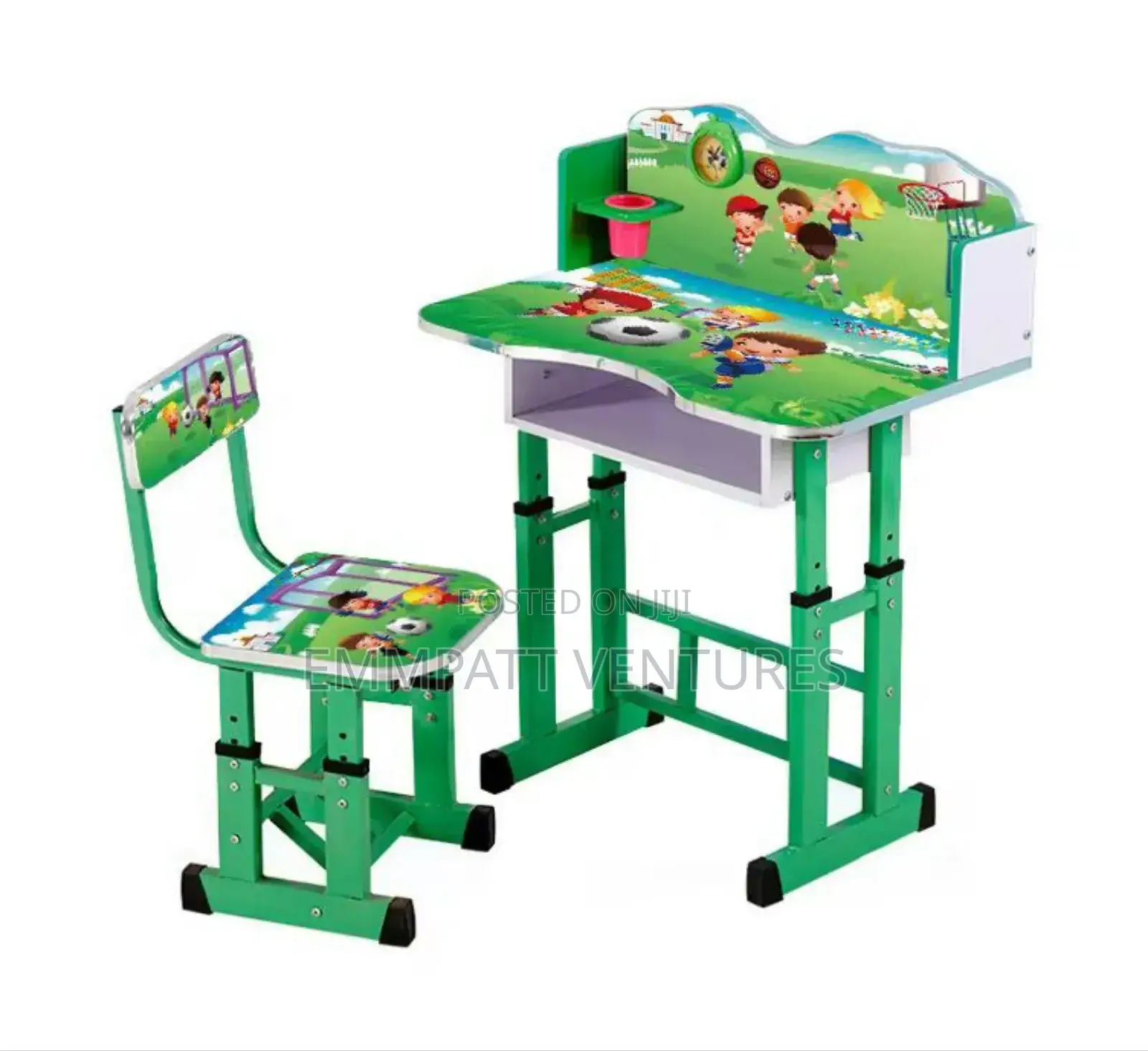 Durable Kids Learning Chair With Table