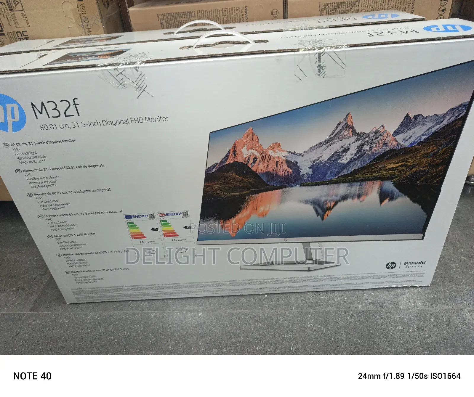 Hp 80.01cm, 31.5'' M32f Full Diegonal Hd Monitor