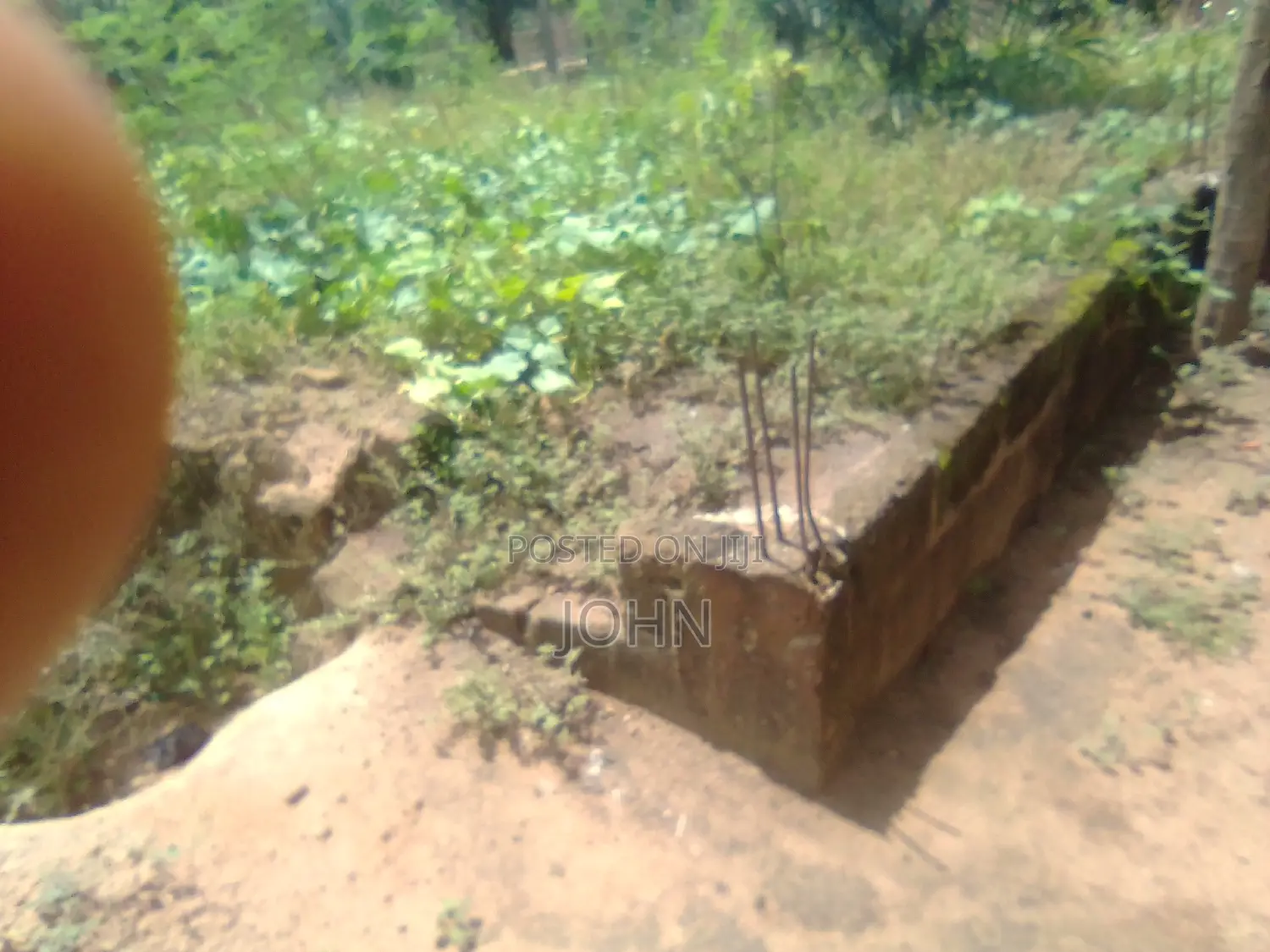 Land With 3 Bed Footings for Sale at Ablekuma Manhean