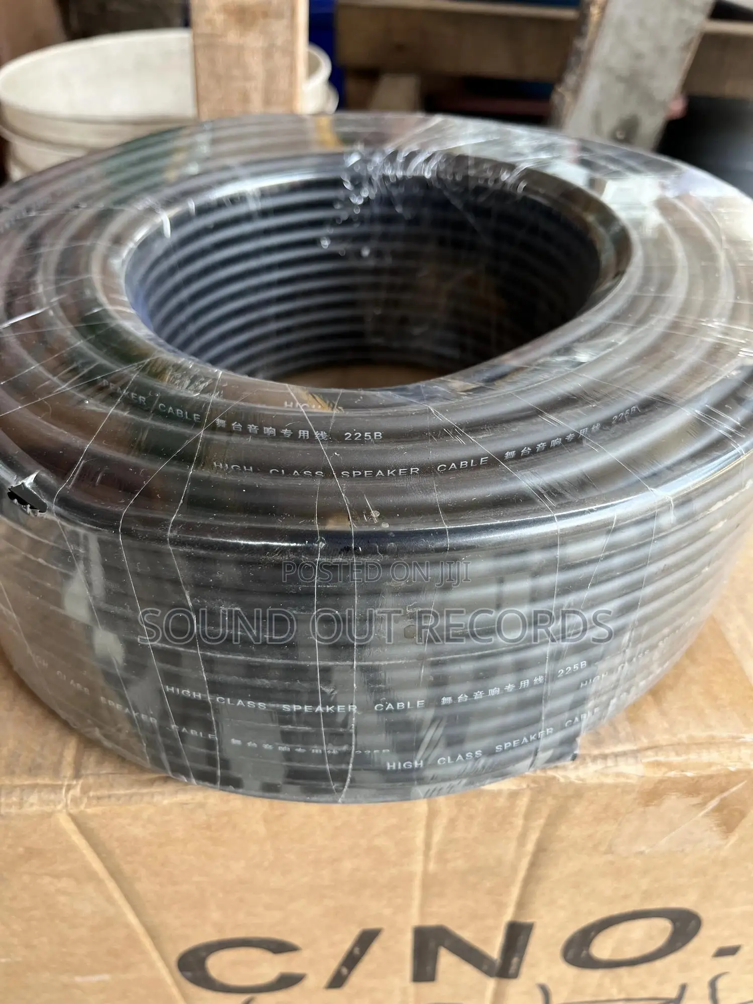 100m Pro Quality 2in1 Original Speaker Cable