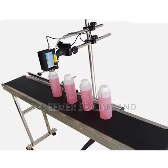 Handheld Printer/Coding Printer With Conveyor Belt System