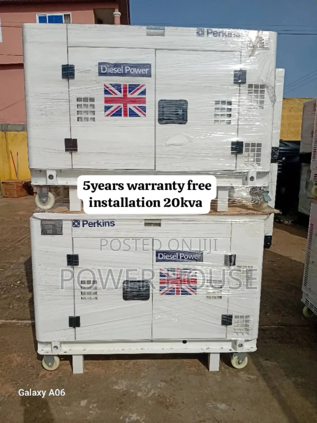 Elvate Pro 20kva Perkins Diesel Generator