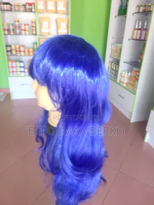 Blue French Cut Body Wave Hair