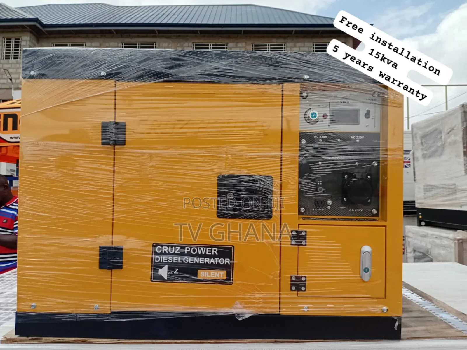 Alpha Engine 15kva Cruz Power