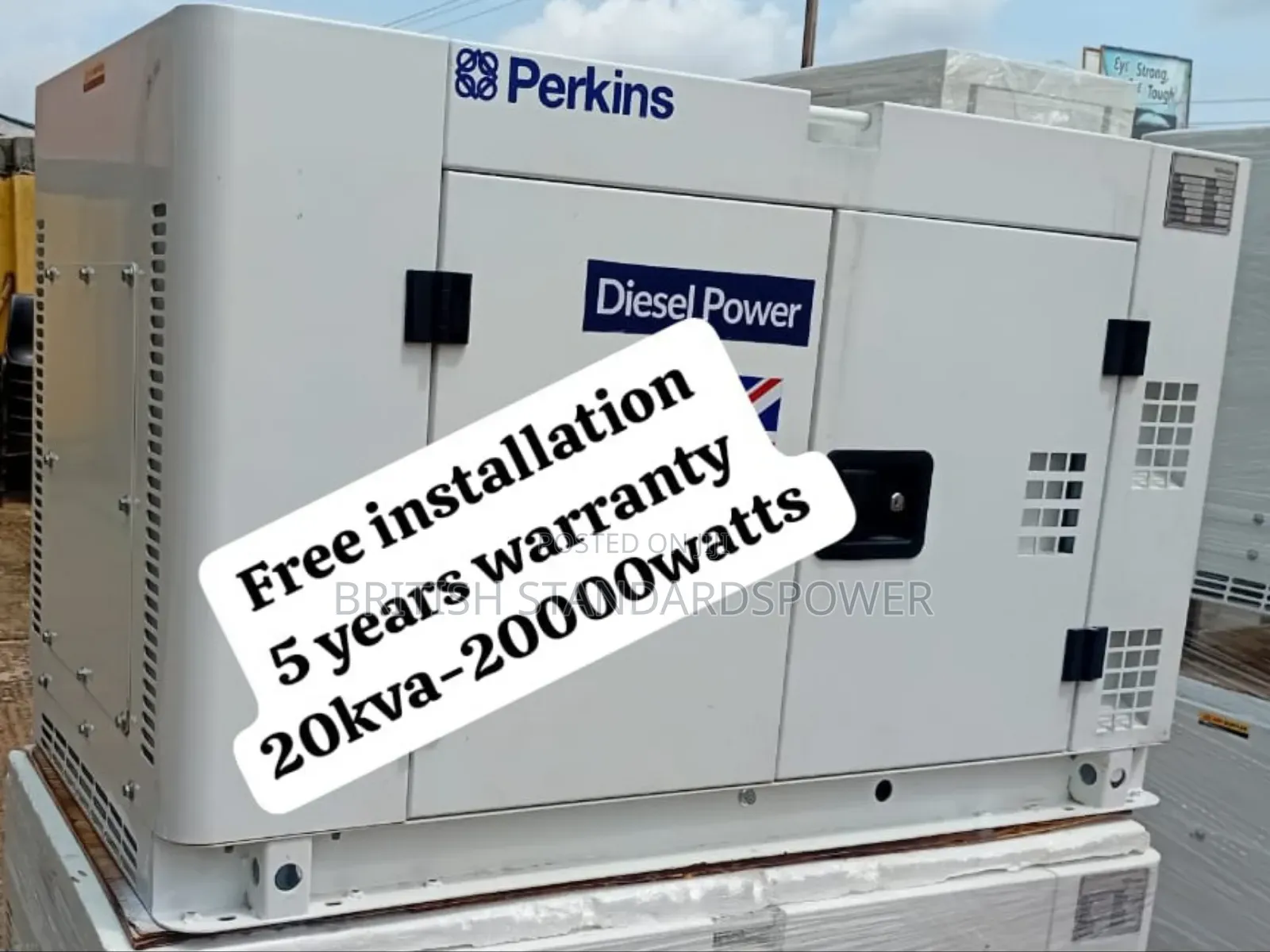 Spark Power 20kva Silent Diesel Generator