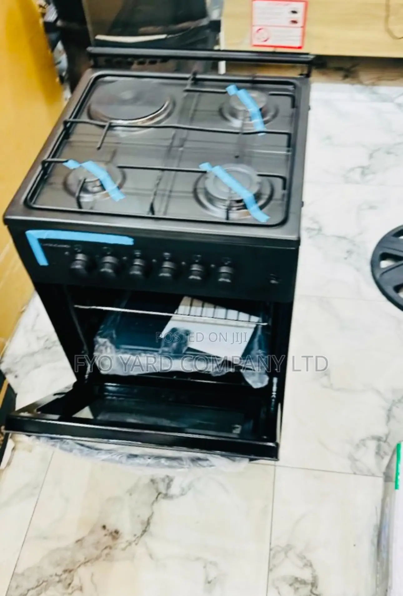 Oven and Grill Volcano 3x1 Gas and Electric Cooker