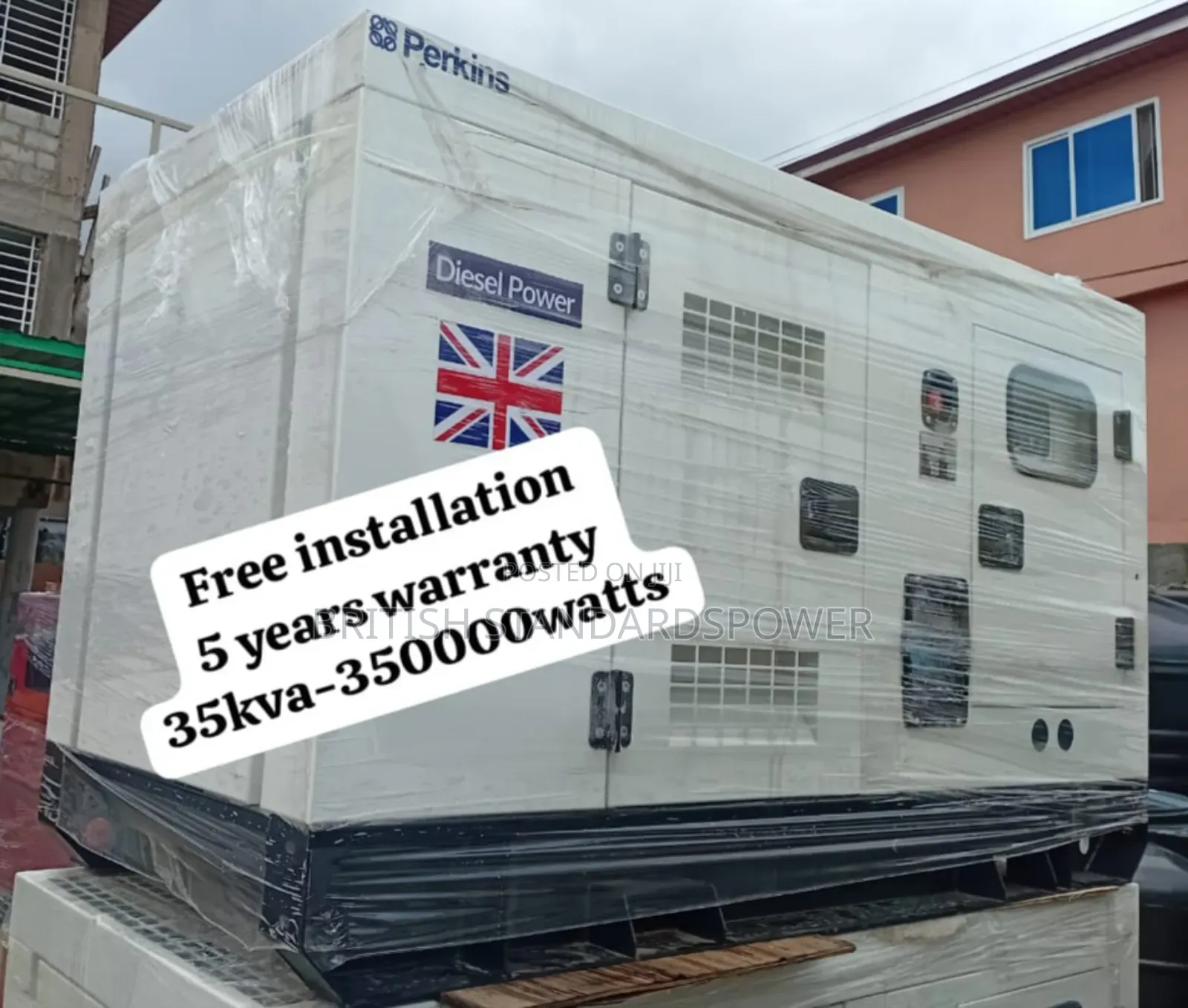 Power Wizard 35kva Silent Diesel Generator