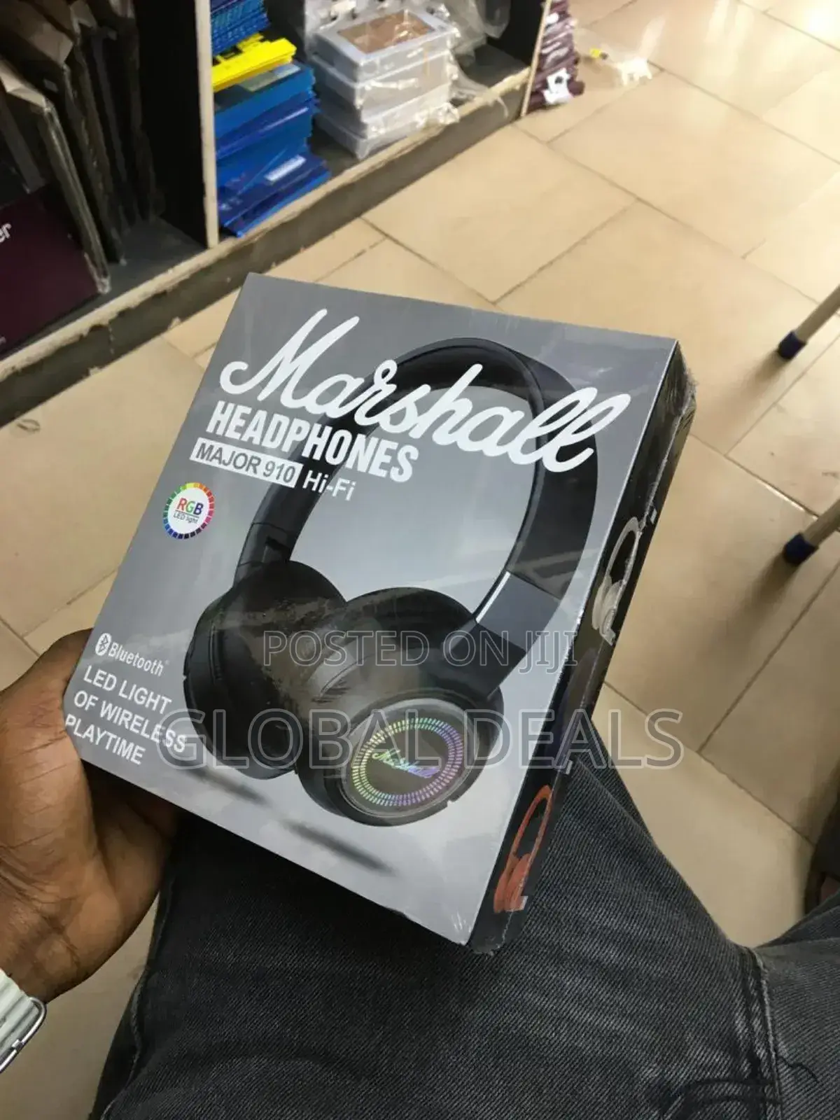 Marshall Wireless Headphones With Led Major910