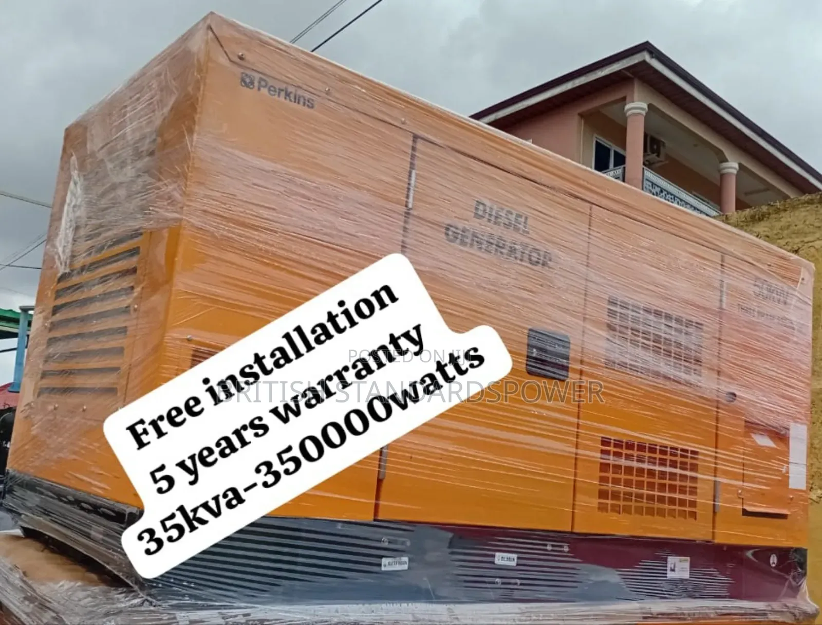 Dependable Power 35kva Diesel Generator