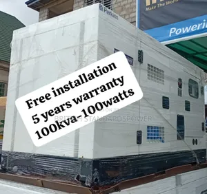 Air Flow Engine 100kva Silent Diesel Generator