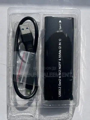 New Usb 3.2 Gen2 To M.2 Ngff & Nvme 2 In 1 Ssd Enclosure