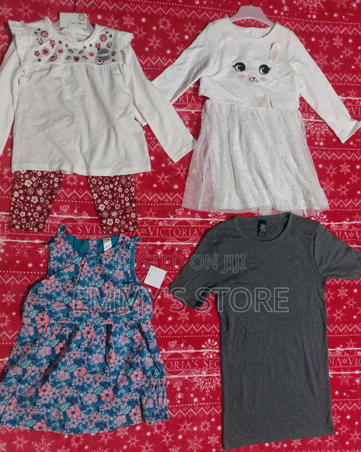 Kid's Dresses, T-shirts, Trousers And Onesies