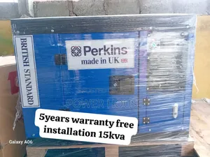 Amp Command 15kva 16500watts Diesel Perkins Generator